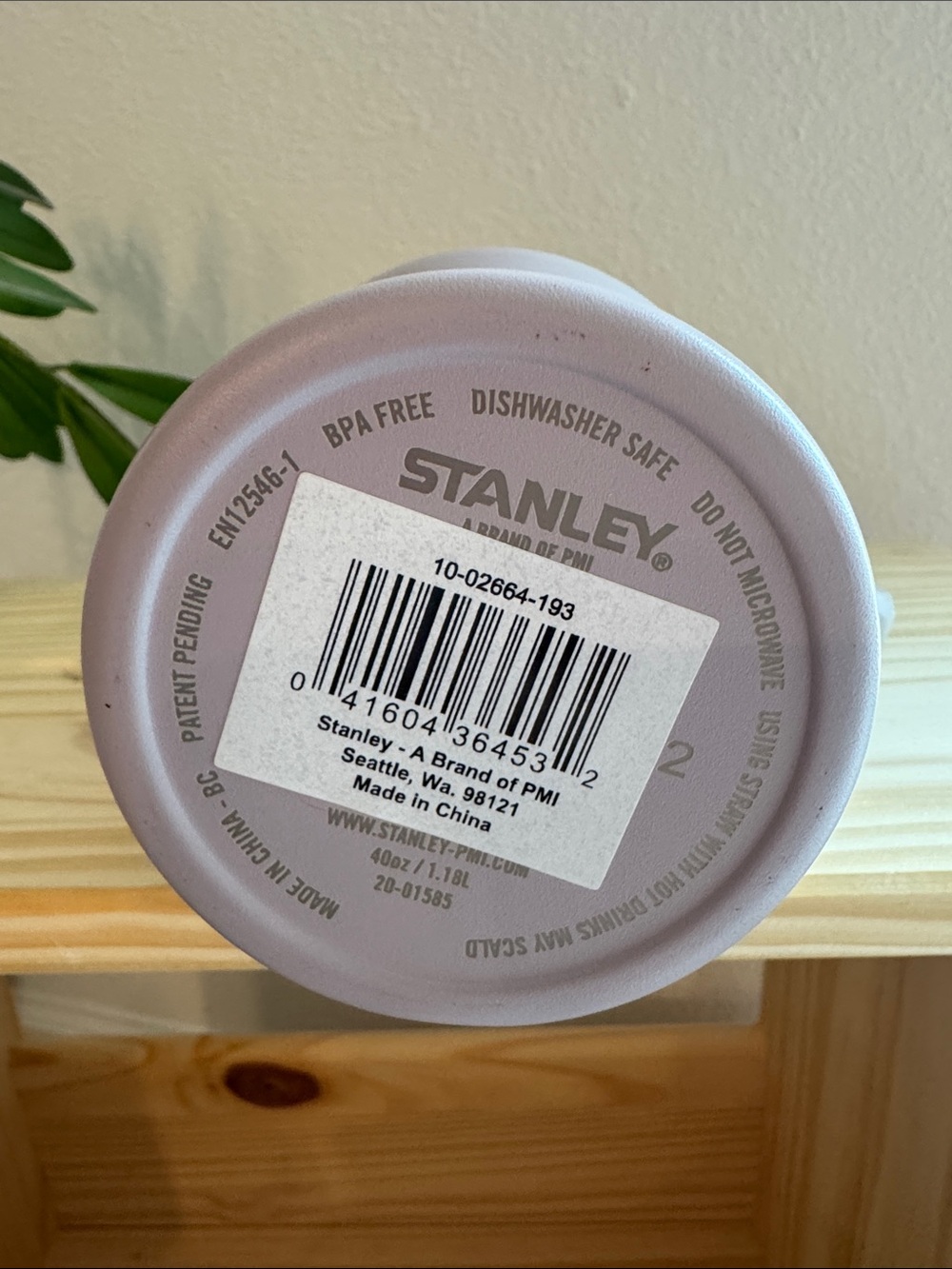 Stanley Travel Tumbler with Handle - Dusty Mauve - Picture 3 of 3